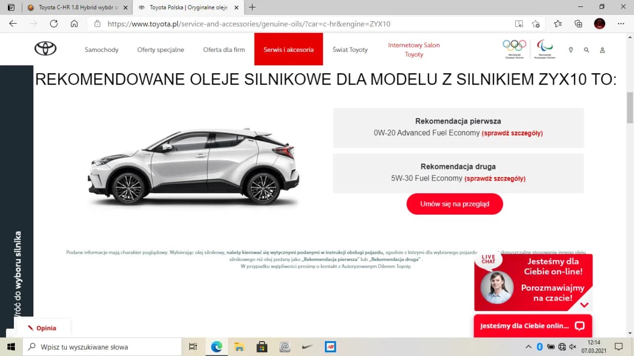 Jaki olej do toyoty c hr 1.8 hybrid? Sprawdź najlepsze opcje i specyfikacje Jaki olej do toyoty c hr 1.8 hybrid? Sprawdź najlepsze opcje i specyfikacje