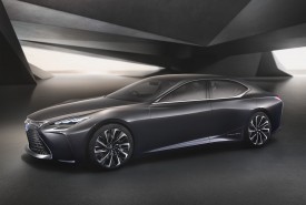 Nowe filmy prezentują futurystycznego Lexusa LF-FC z napędem wodorowym 