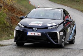 Historyczne zwycięstwo Toyoty Mirai w rajdzie e-Rallye Monte Carlo