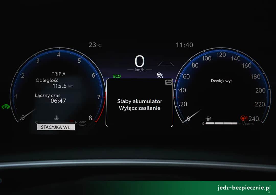 Gdzie jest akumulator Toyota Yaris Hybrid i jak go łatwo wymienić